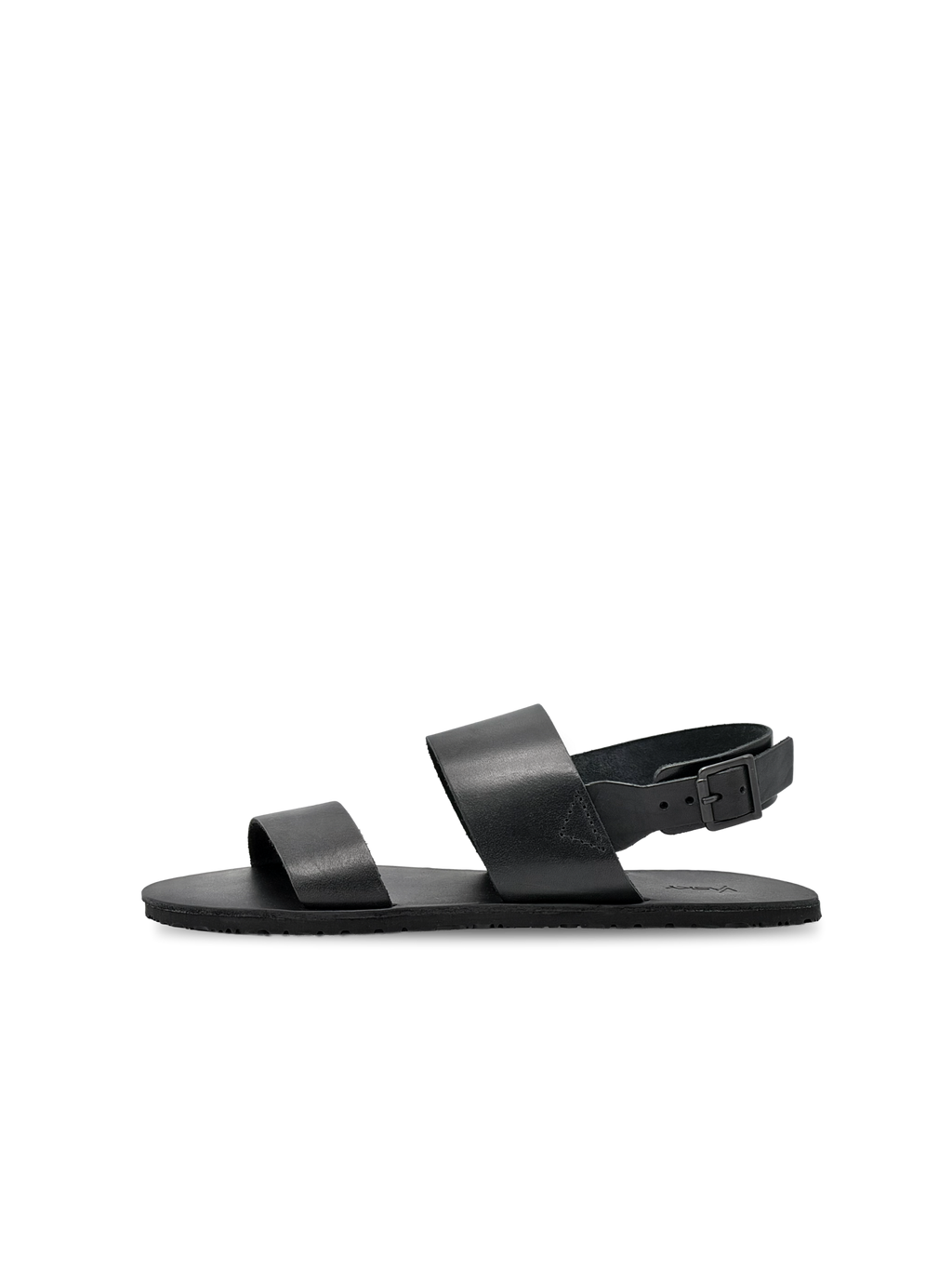 Vasky Noe Black – kožené barefoot sandály černé