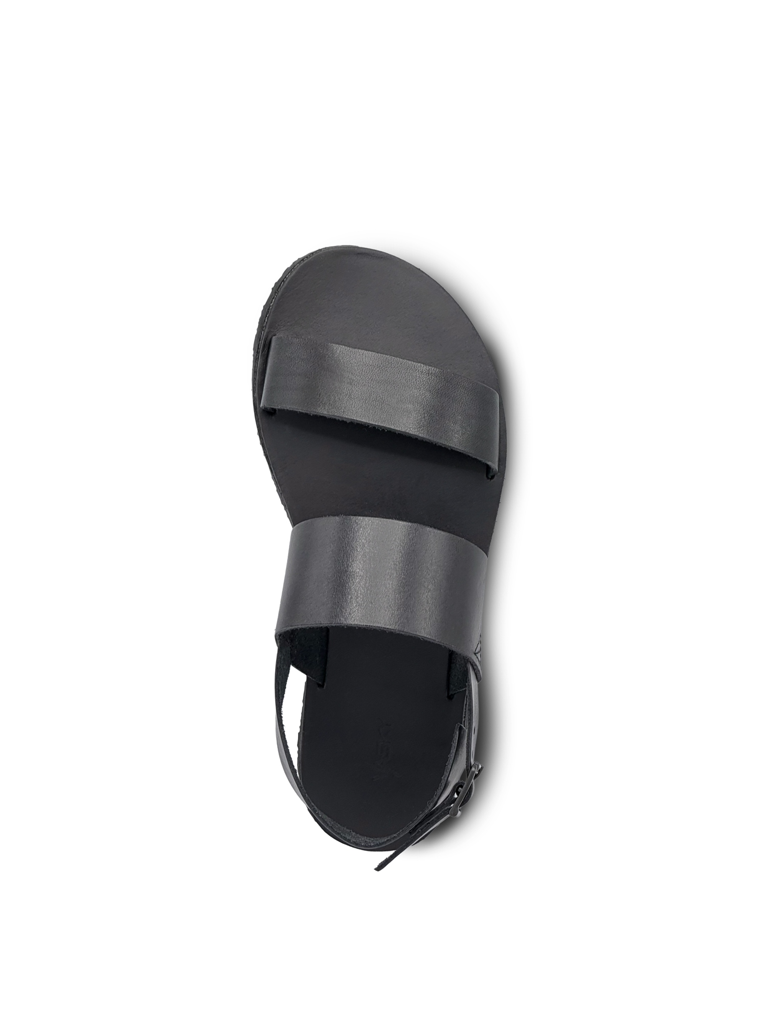 Vasky Noe Black – kožené barefoot sandály černé