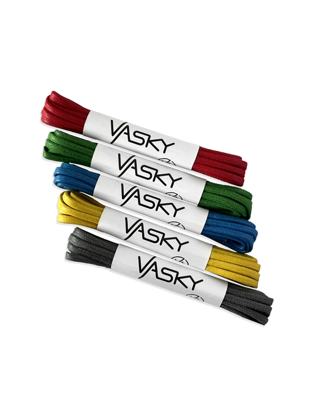 5 x Okrúhle voskované šnúrky Farebné