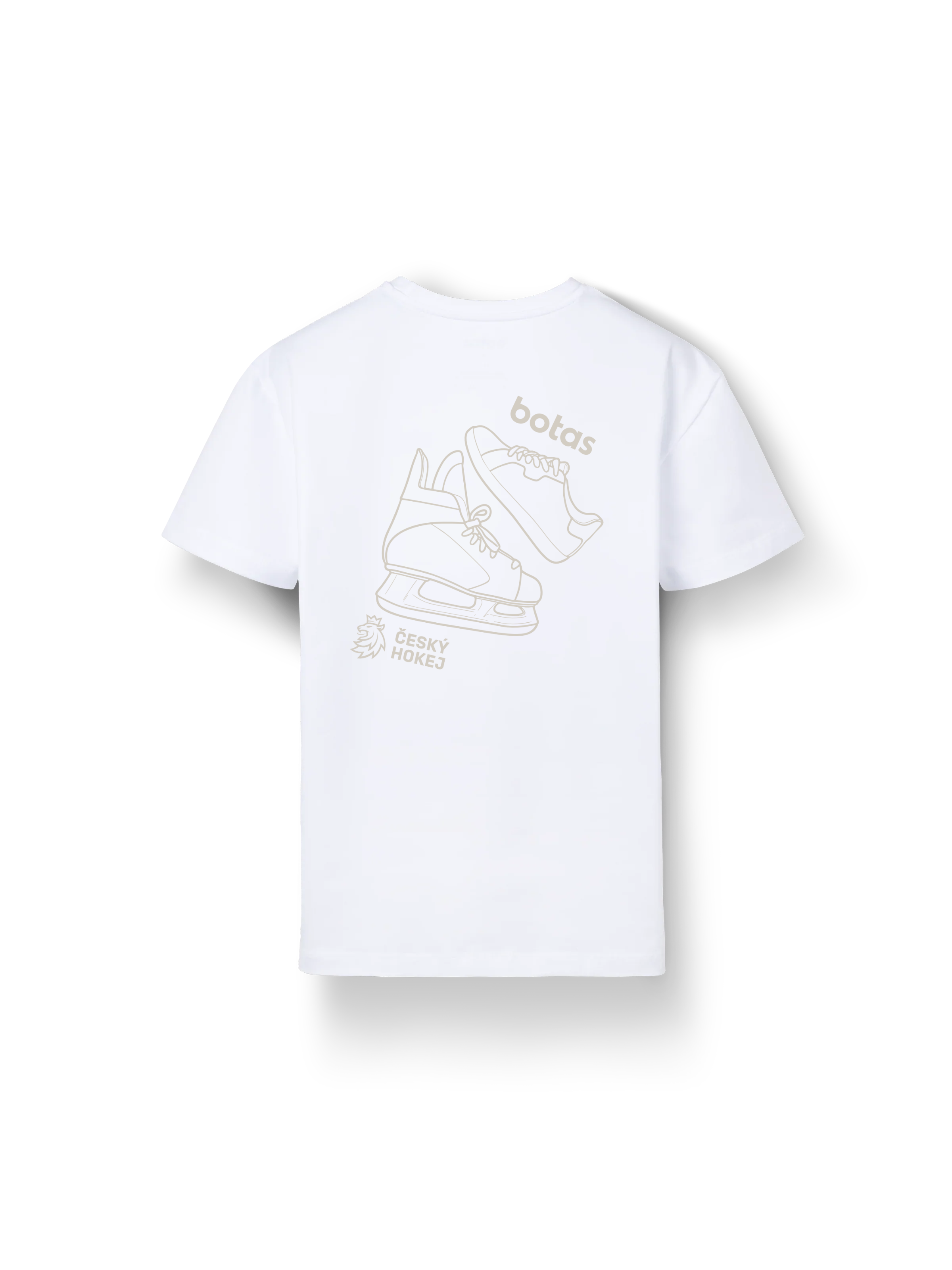Tričko Botas × Český hokej White