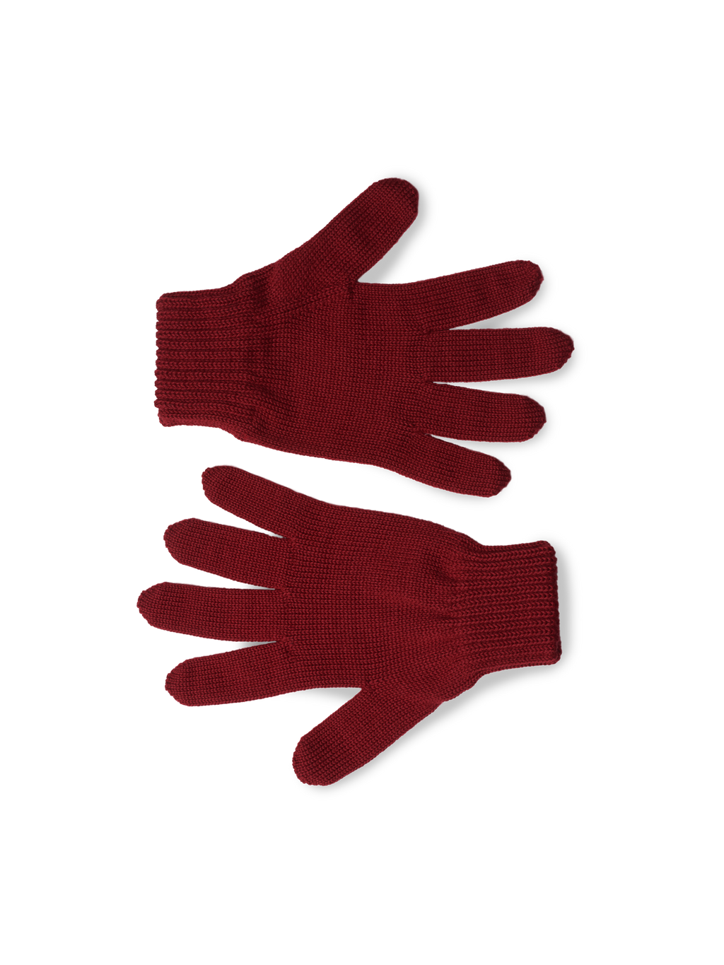 Vlnené Rukavice Merino Red