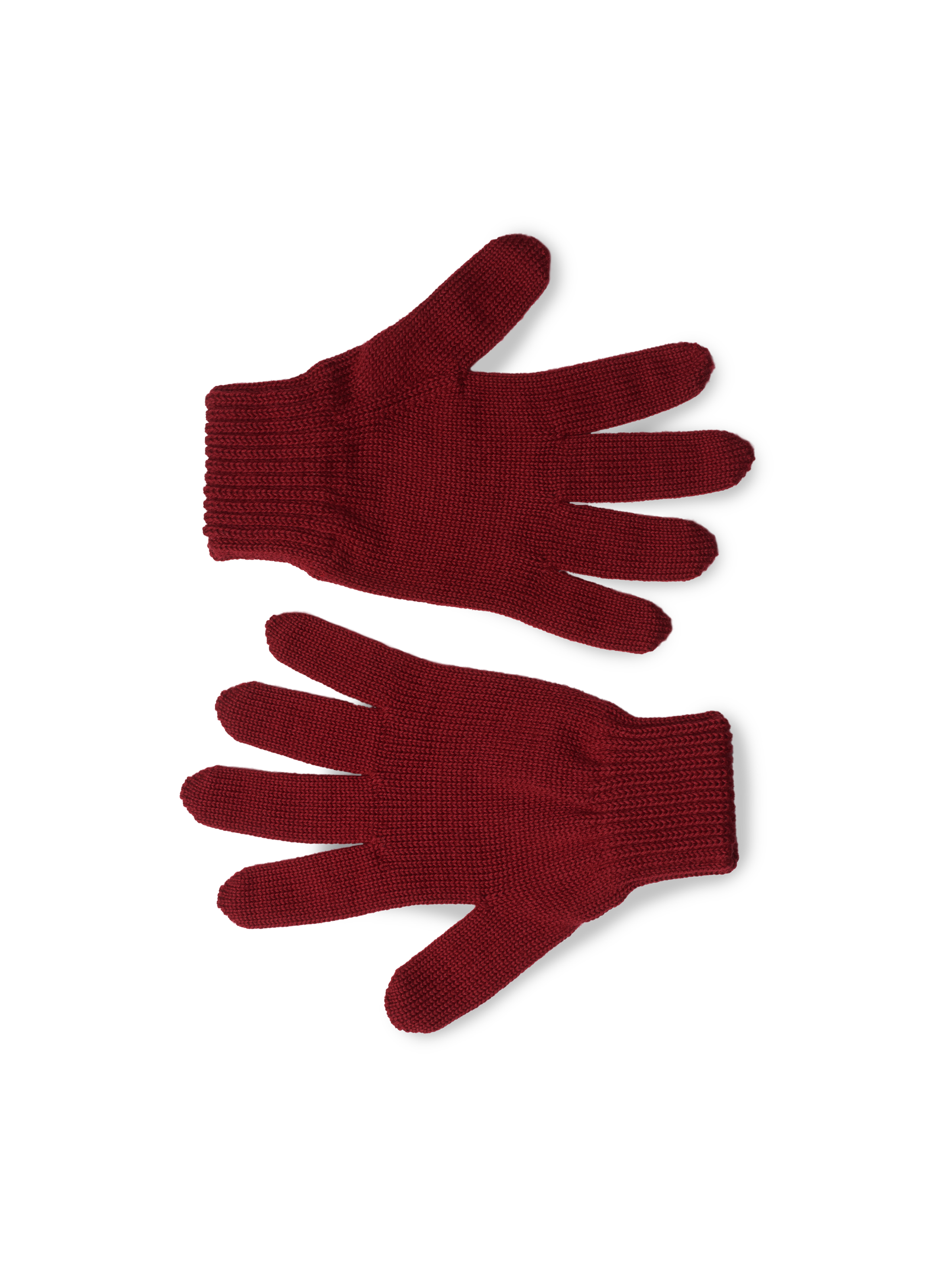 Vlnené Rukavice Merino Red