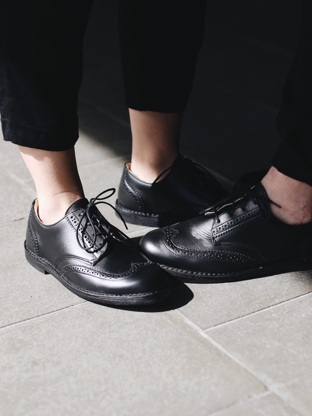 Brogue Low čierne